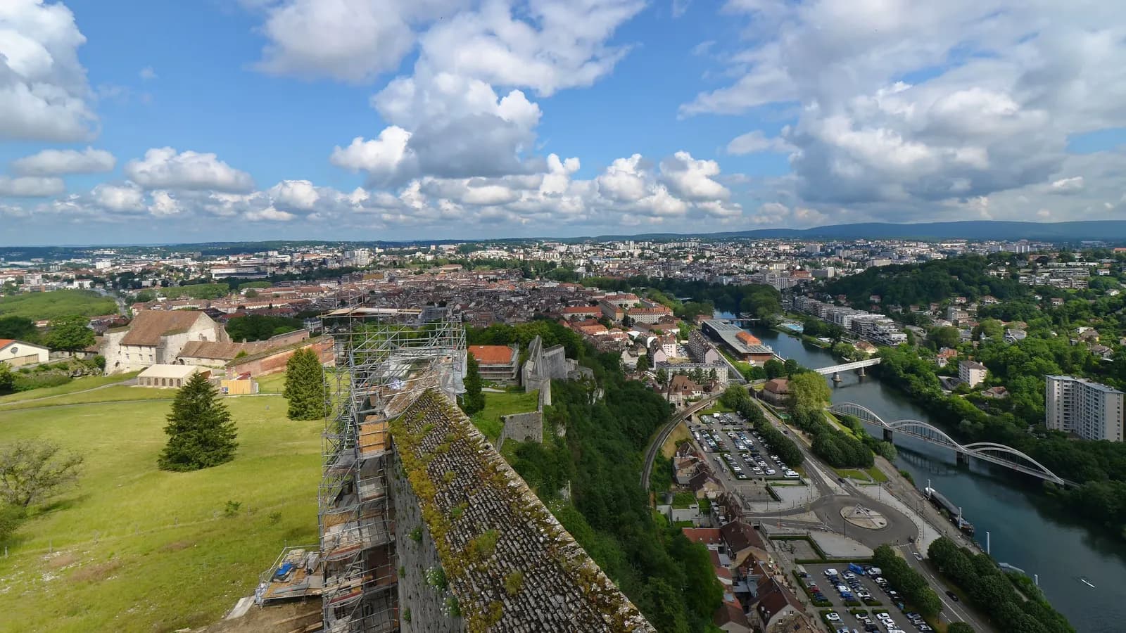 Vue de Besançon