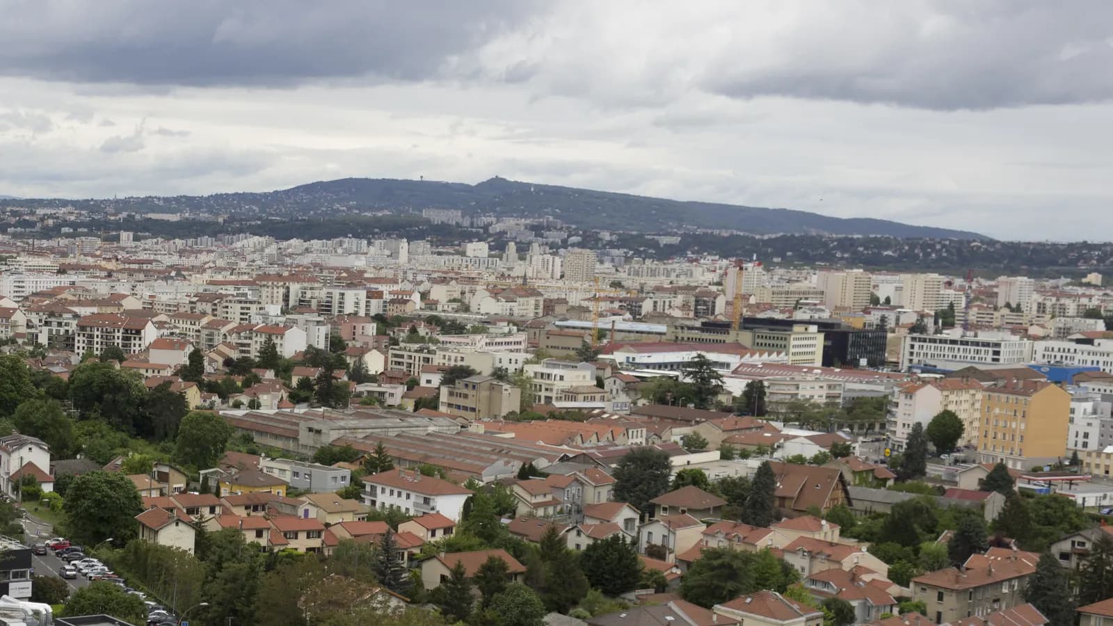 Vue de Villeurbanne